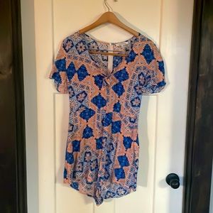 Olivaceous Romper with tags